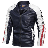 Winter Fur Leather Jacket Mens