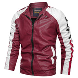 Winter Fur Leather Jacket Mens