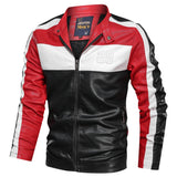 Autumn Winter Motorcycle Jacket Men