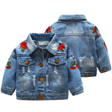 Girl Denim Jacket Coat