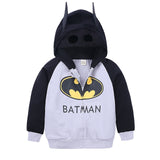 Boys Hoodies Batman Spiderman Captain America Superman  Jacket