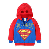 Boys Hoodies Batman Spiderman Captain America Superman  Jacket