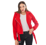 autumn women black slim cool women jackets