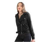 autumn women black slim cool women jackets