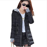 Women winter hooded warm coat