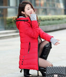 Women winter hooded warm coat