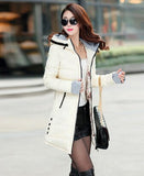 Women winter hooded warm coat