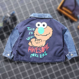 Children's Fashion Jacket Denim Boys