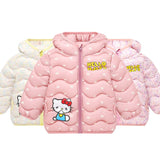 Autumn Winter Hooded Children Cute Down Jackets