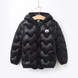 Kids Mickey Down Coats Boys Girls Winter Parkas