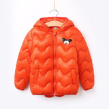 Kids Mickey Down Coats Boys Girls Winter Parkas