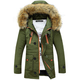 Thickening Parkas Men